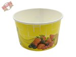 50 Stk. Becher Eisbecher B 200 Früchte gelb